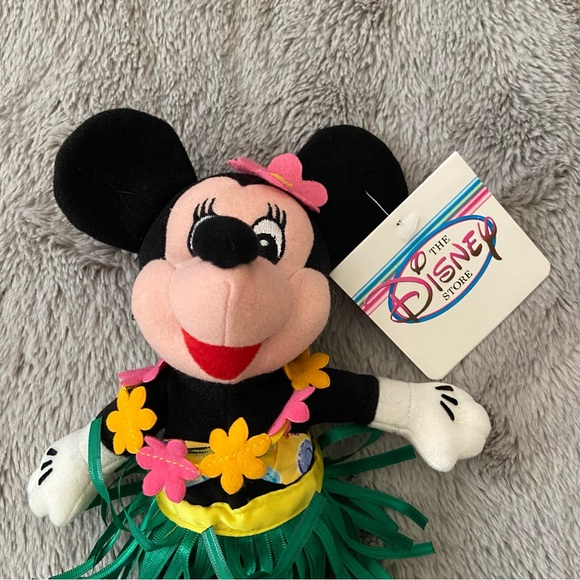 NWT Vintage Disney Beanie Baby Hula Minnie - Picture 2 of 5
